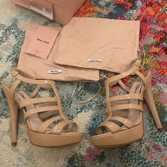 Miu Miu Platform Sandals